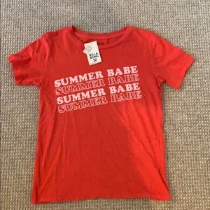 Billabong XS Women’s T-Shirt- Summer Babe